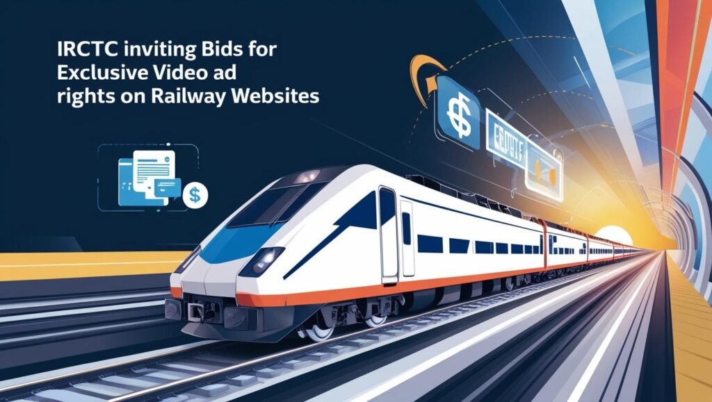 IRCTC Invites Bids for Exclusive Video Ad Rights on Railway Websites — A Golden Opportunity for Digital Advertisers